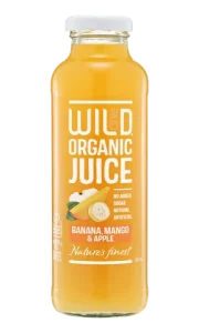 Wild One Organic Banana Mango and Apple Juice 360ml