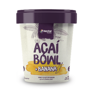 Nectar Fruits Organic Acai Banana Sorbet 500g