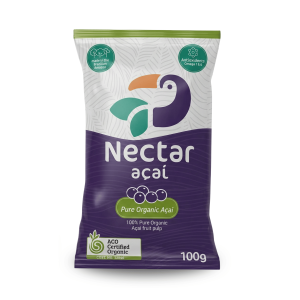 Nectar Fruits Organic Acai Puree 100g