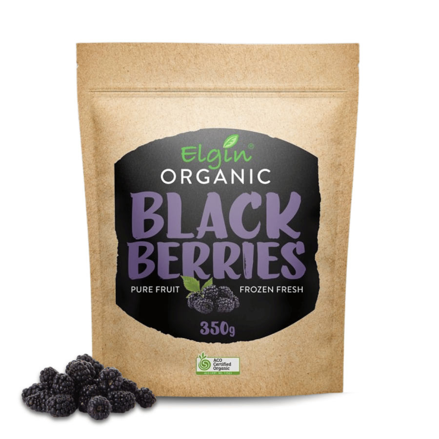 Organic Blackberries 350g Elgin Organic Pomegranate Arils 1kg