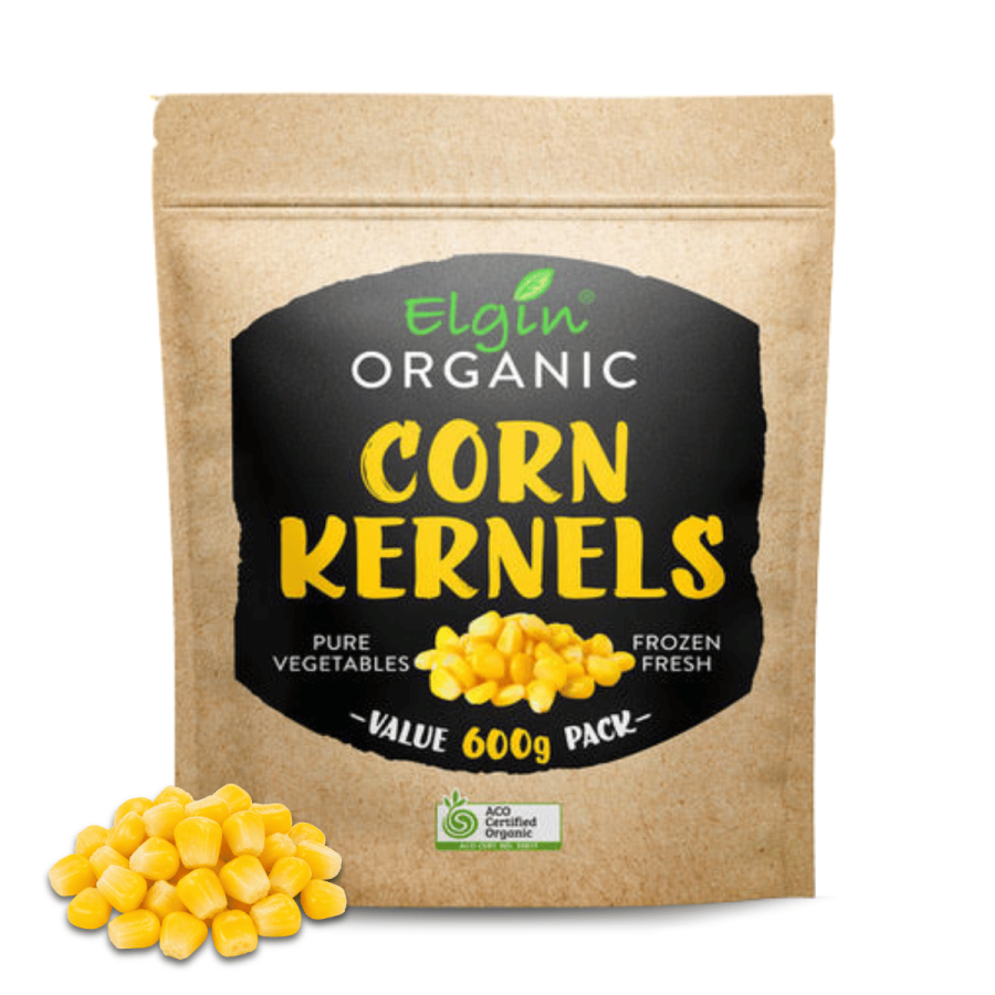 Organic Corn Kernels 600g Elgin Organic Pomegranate Arils 1kg