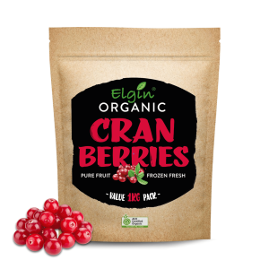 Elgin Organic Cranberries 1kg