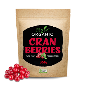 Elgin Organic Cranberries 350g