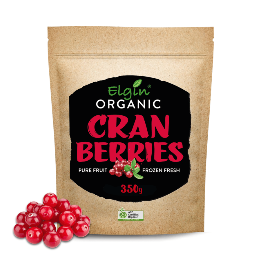Organic Cranberries - 350g Elgin Organic Pomegranate Arils 1kg