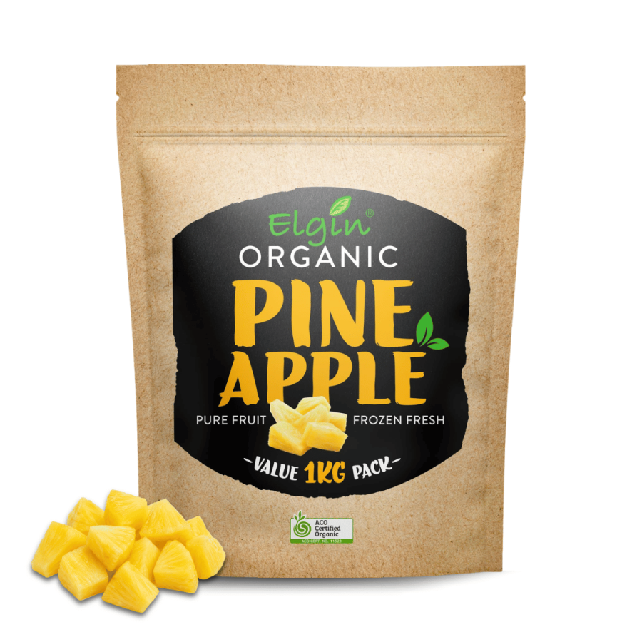 Organic Pineapple 1kg Elgin Organic Pomegranate Arils 1kg