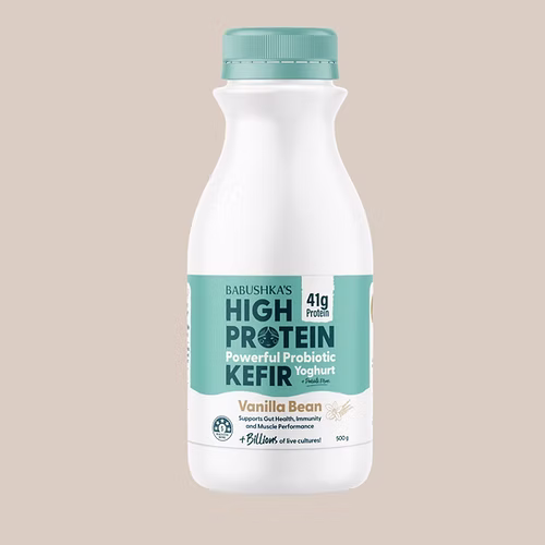 Babushkas High Protein Vanilla Yoghurt 500g (Box of 6)