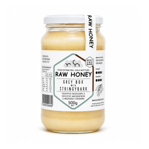 Raw Honey Grey Box With Stringybark 500g