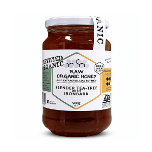 Raw Honey Organic Slender Tea Tree With Ironbark 500g