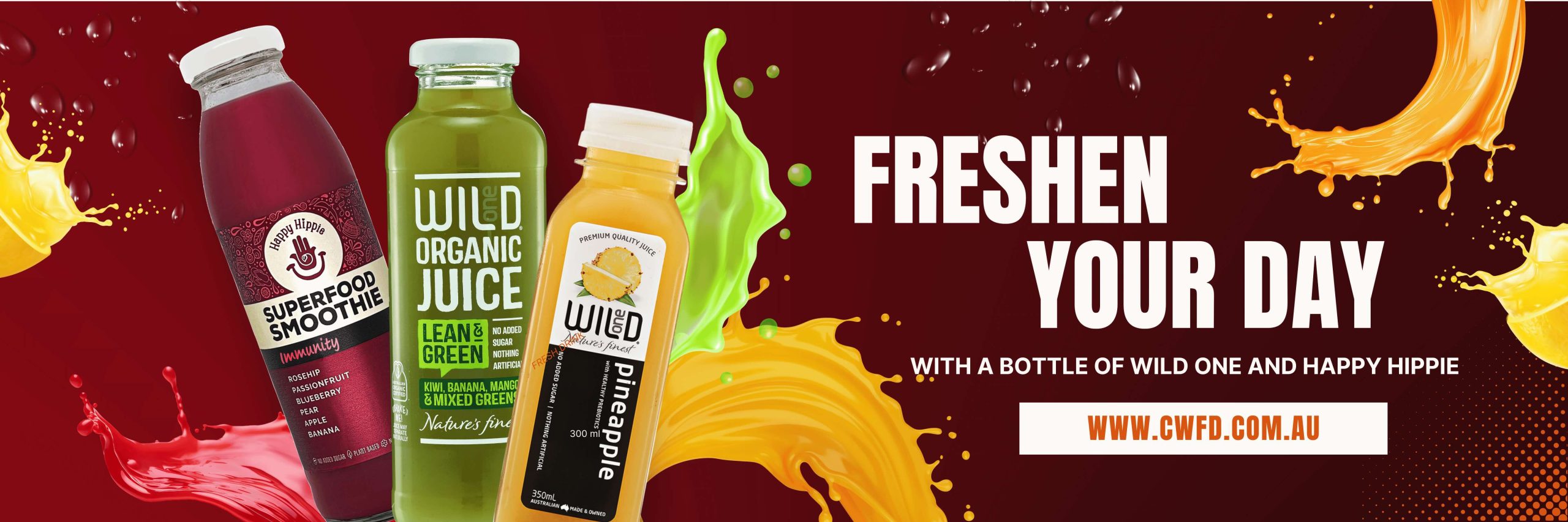 Drinks – Wild One and Happy Hippie