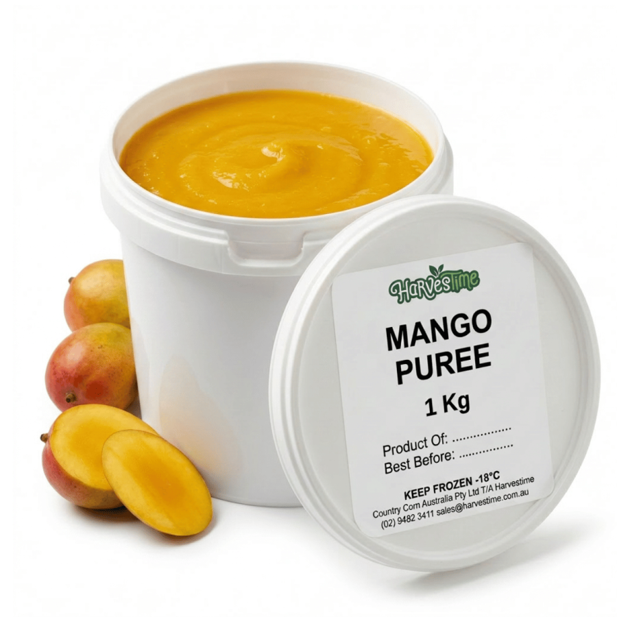 Harvestime Mango Puree 1kg Harvestime Avocado Pulp Puree 1kg