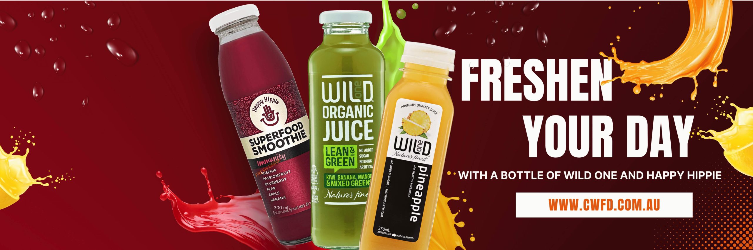 Drinks – Wild One and Happy Hippie