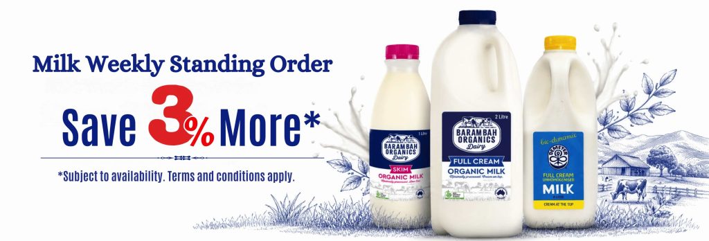 Milk Weekly Standing Order - 1