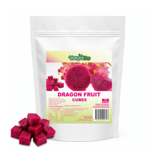 Harvestime Dragon Fruit Cubes 500g
